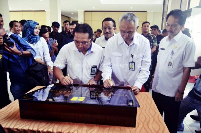 Peresmian Gedung Balai Wilayah Sungai Sumatera VI