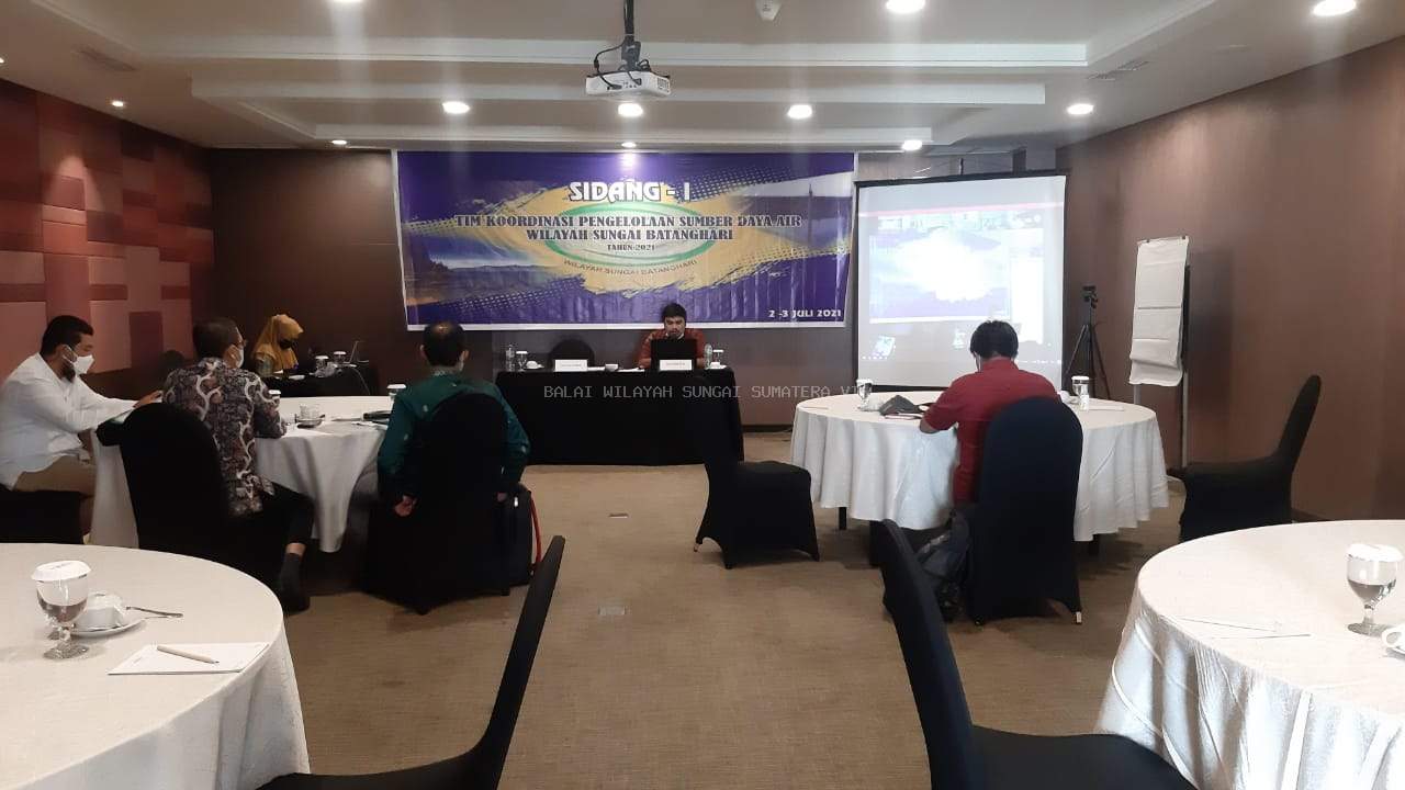 Sidang I TKPSDA WS Batanghari Tahun 2021