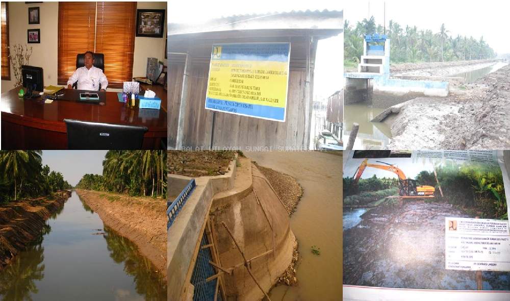 Balai Wilayah Sungai Sumatera VI Terus Gencar Membangun infrastruktur Bidang Pengairan